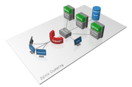 Clustered survey setup diagram