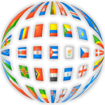 Multilingual survey flags