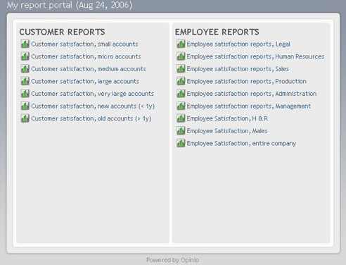 Report portal