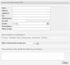 Contact form survey sample